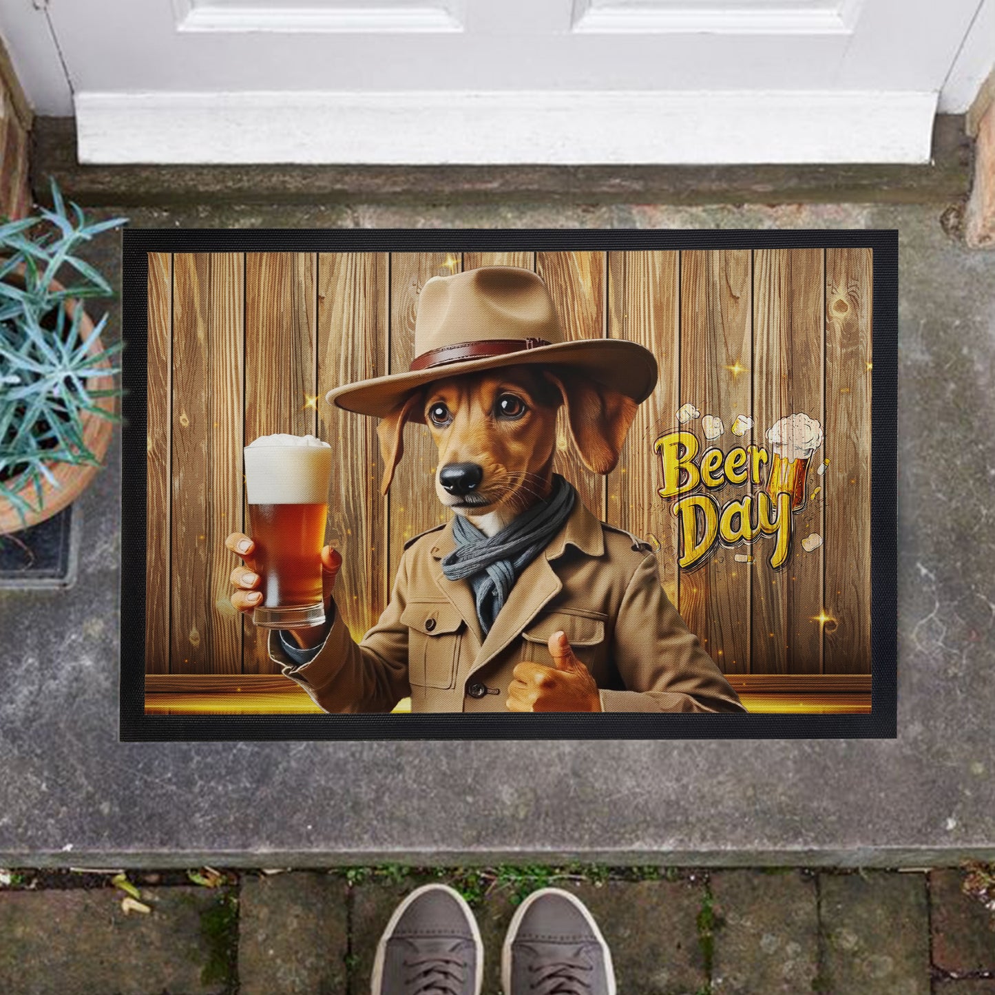 Beer Day Door Mat
