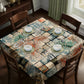 Beginning of Autumn Square Tablecloth