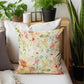 Beige Flowers Pattern Luxury Scatter by Mark van Vuuren
