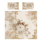Beige Gilded Garden Duvet Cover Set