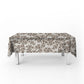 Beige Bloom Rectangle Tablecloth By Mark Van Vuuren