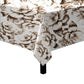 Beige Bloom Square Tablecloth By Mark Van Vuuren