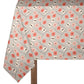 Beige Butterfly Garden 3m Rectangle Tablecloth