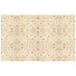 Beige Lily Blossom Rectangle Tablecloth