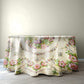 Beige with Forget Me Nots 2,3m Round Tablecloth