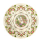 Beige with Forget Me Nots 2,3m Round Tablecloth