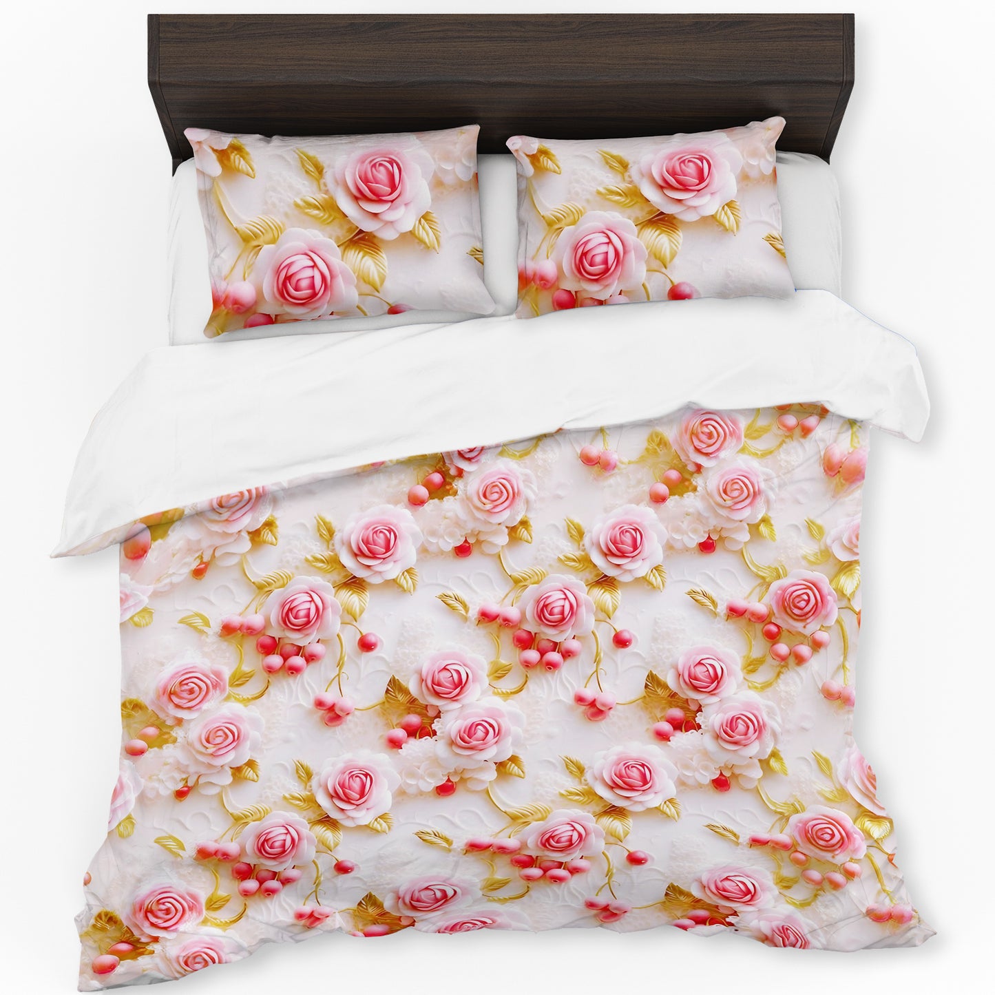 Berries In Bloom Duvet Cover Set