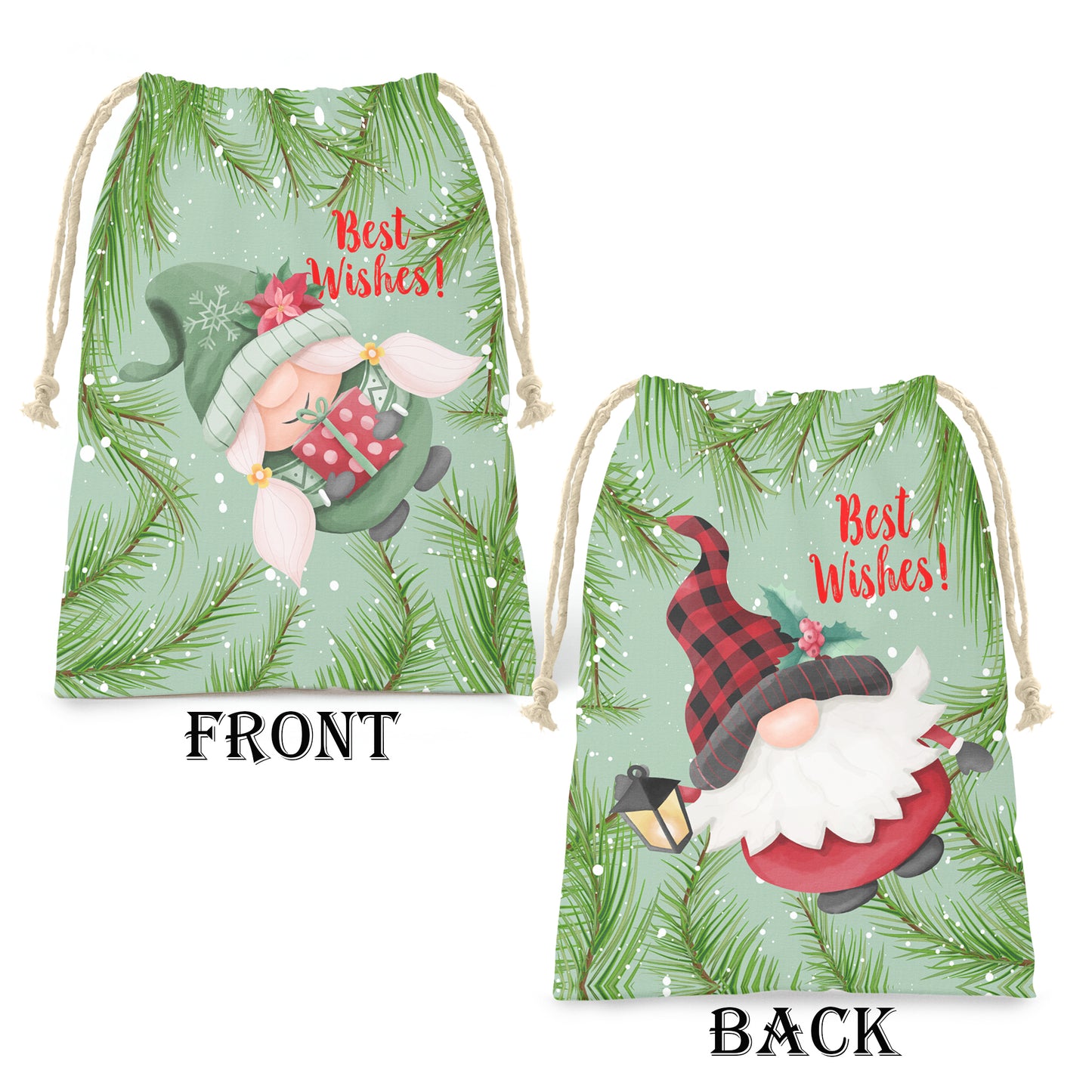 Best Wishes Gift Bag (Set of 2)