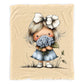 Betty Blossoms Toddler Fleece Blanket