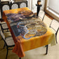 Big Five Rectangle Tablecloth by Delene Lambert