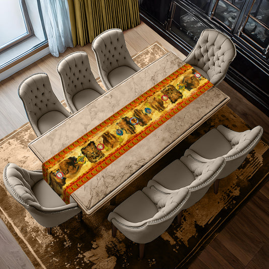 Big Five Theme Table Runner