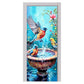 Birdbath Door Decoupage