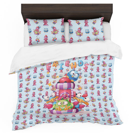 Birdie Buddies Kids Duvet Cover Set