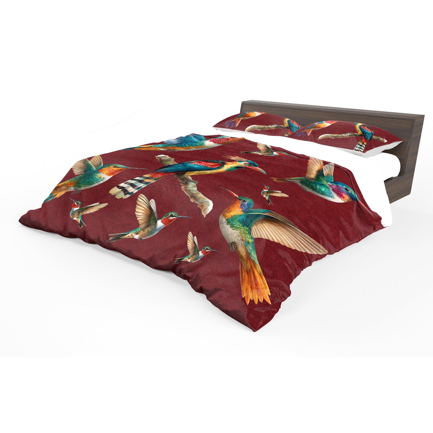Bird of Many Colours Duvet Cover Set by Mark van Vuuren