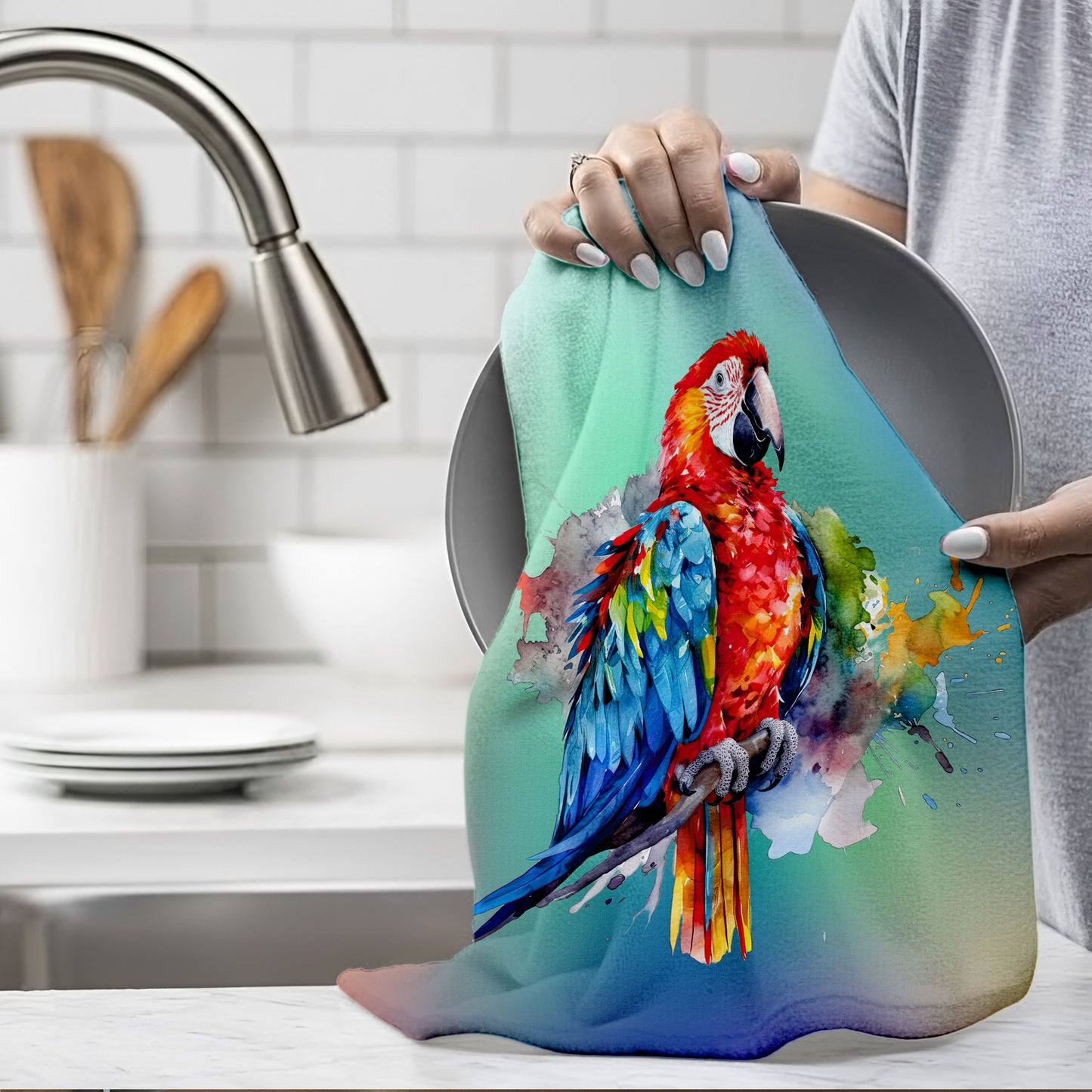 Birds Dish Cloth (Set of 3)