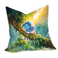 Birds Nestled in Blue Luxury Scatter