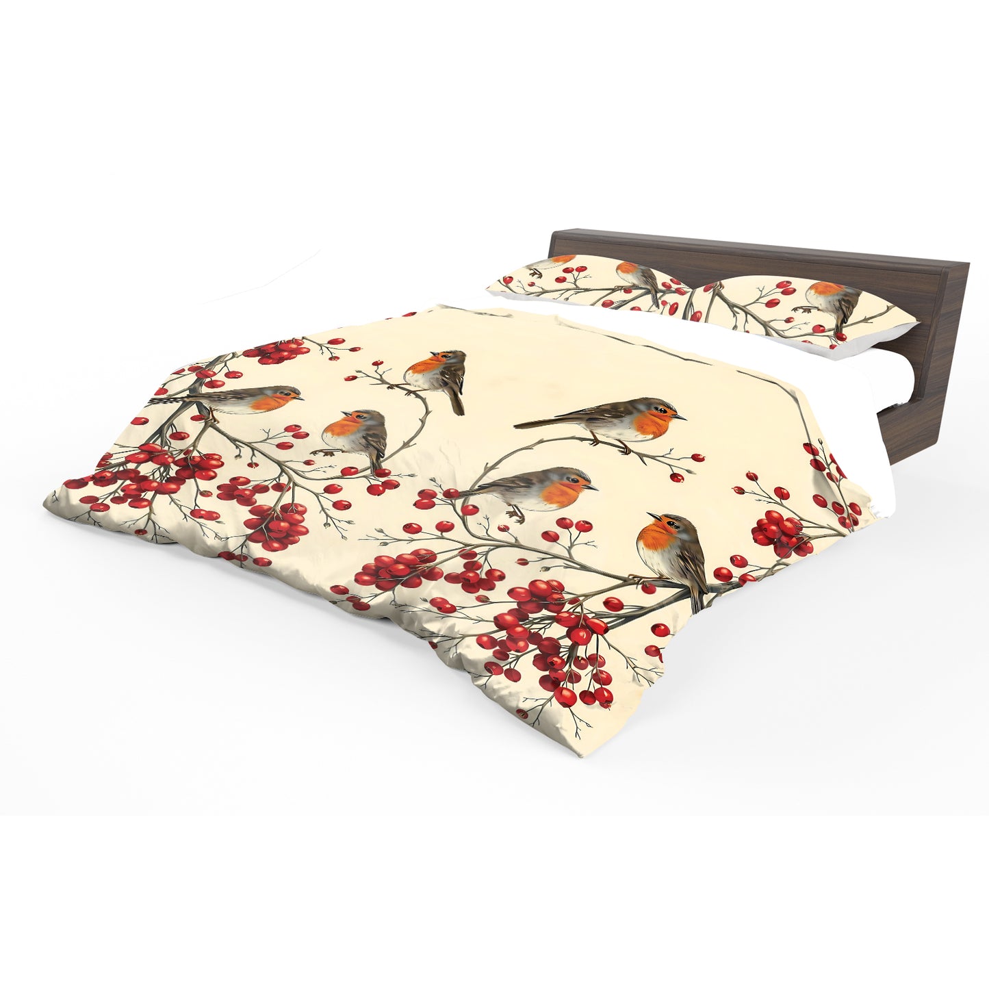 Birds and Berrie Duvet Cover Set