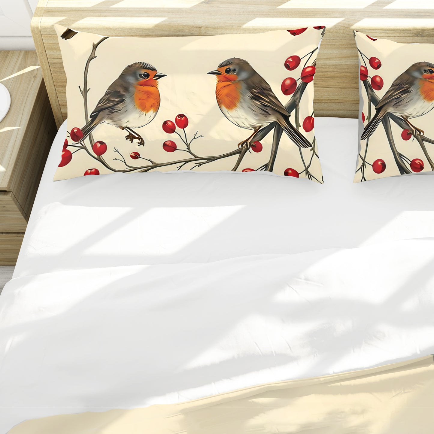 Birds and Berrie Duvet Cover Set