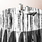 Black And White Texture Round Tablecloth