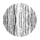 Black And White Texture Round Tablecloth