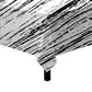 Black And White Texture Square Tablecloth
