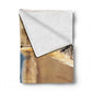 Black Backed Jackal Scanning Area Light Weight Fleece Blanket by Fanie Heymans