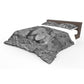 Black and White Baby Ellie in Mud Duvet Cover Set by Annette Heymans