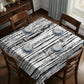Black And White Texture Square Tablecloth