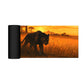 Black Panther at Sunset Desk Pad by Nathan Pieterse