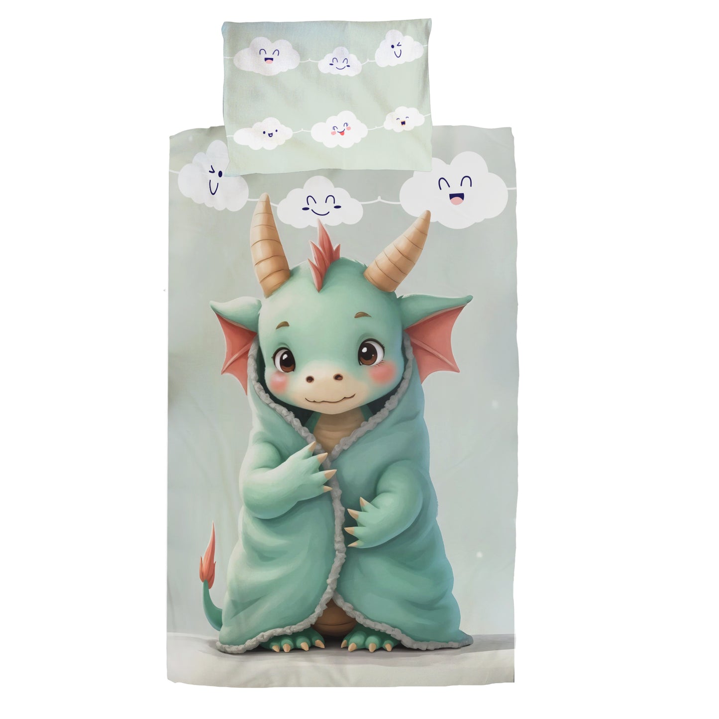 Blanket Dragon Cot Set