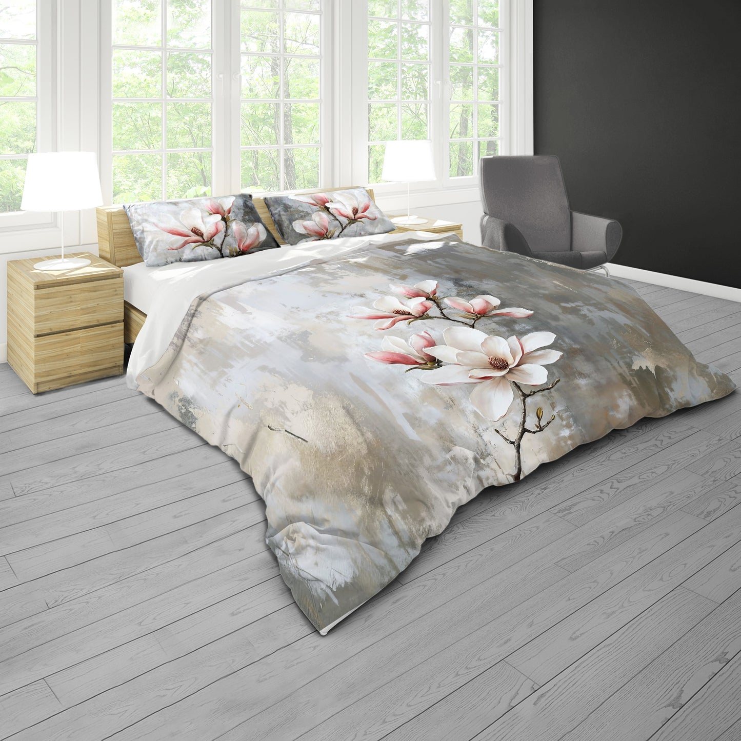 Blissful Blossoms Duvet Cover Set