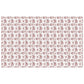 Block Pattern on White Rectangle Tablecloth