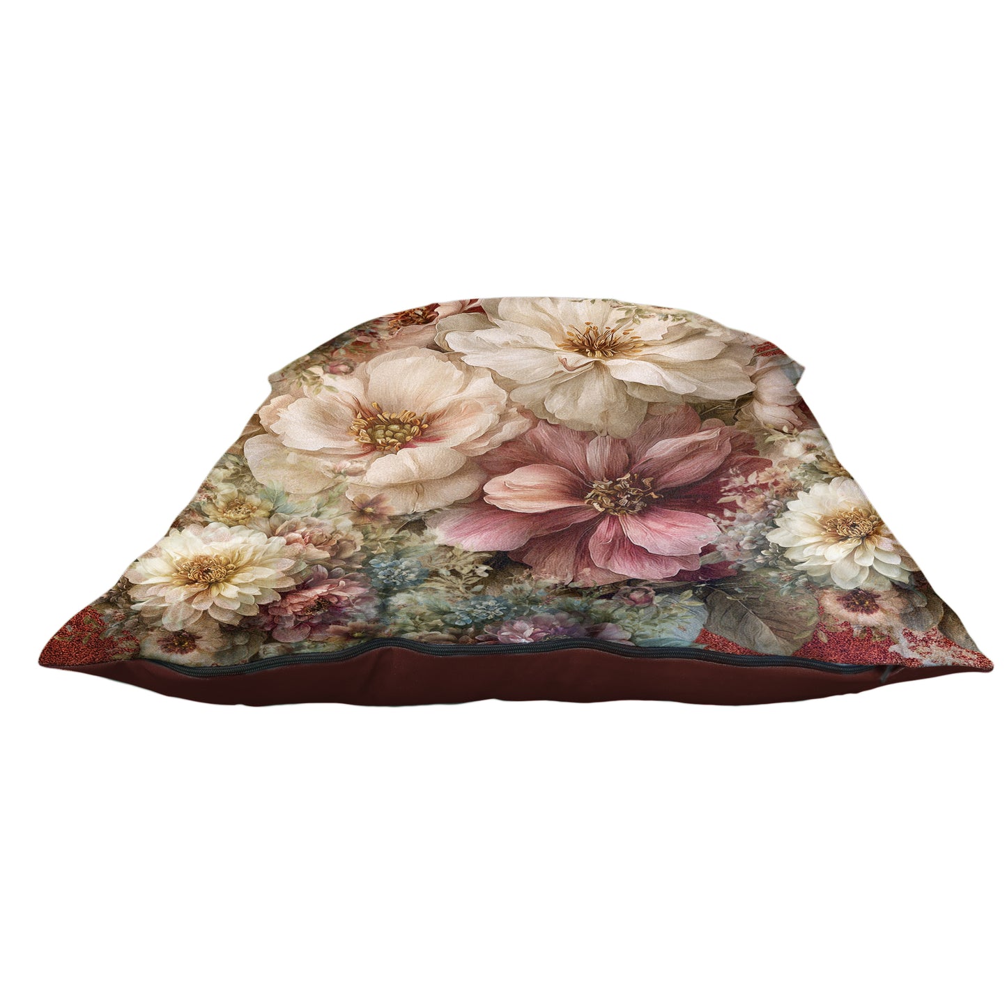Bloom Of Vintage Floral Luxury Scatter by Mark van Vuuren