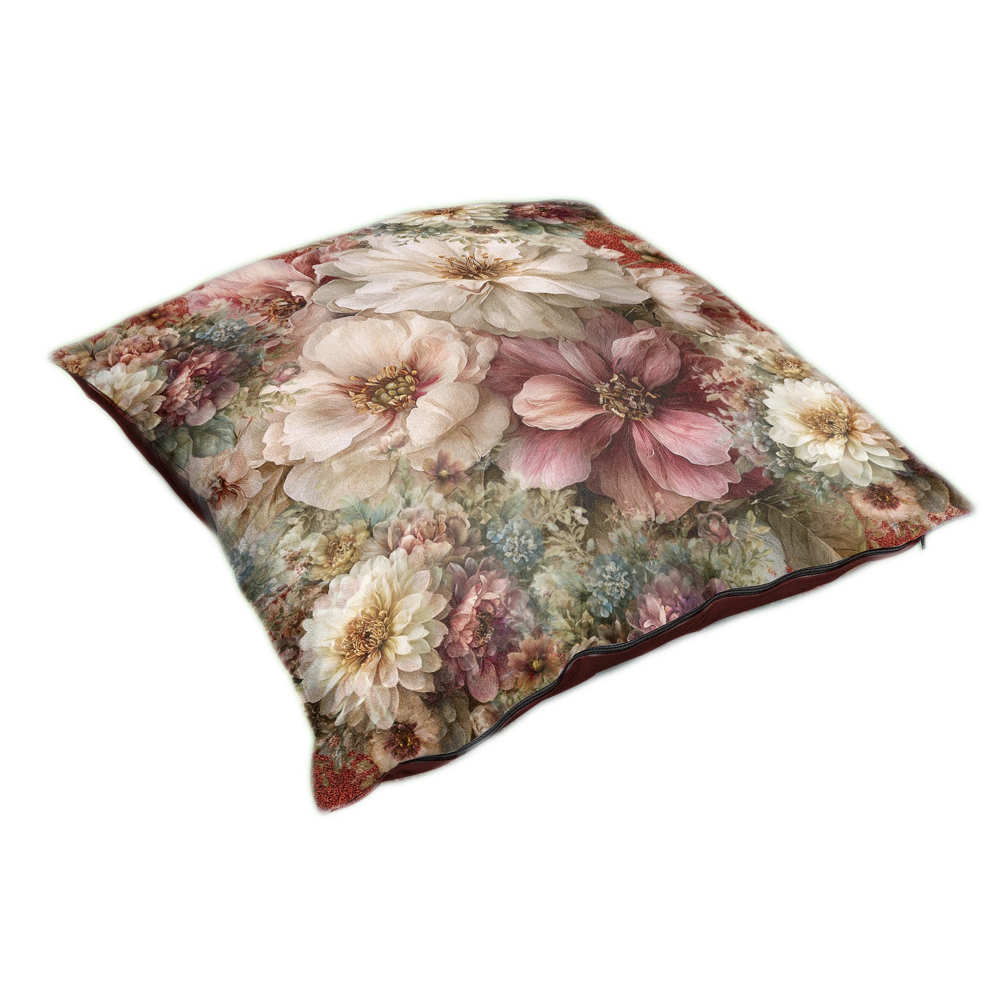 Bloom Of Vintage Floral Luxury Scatter by Mark van Vuuren