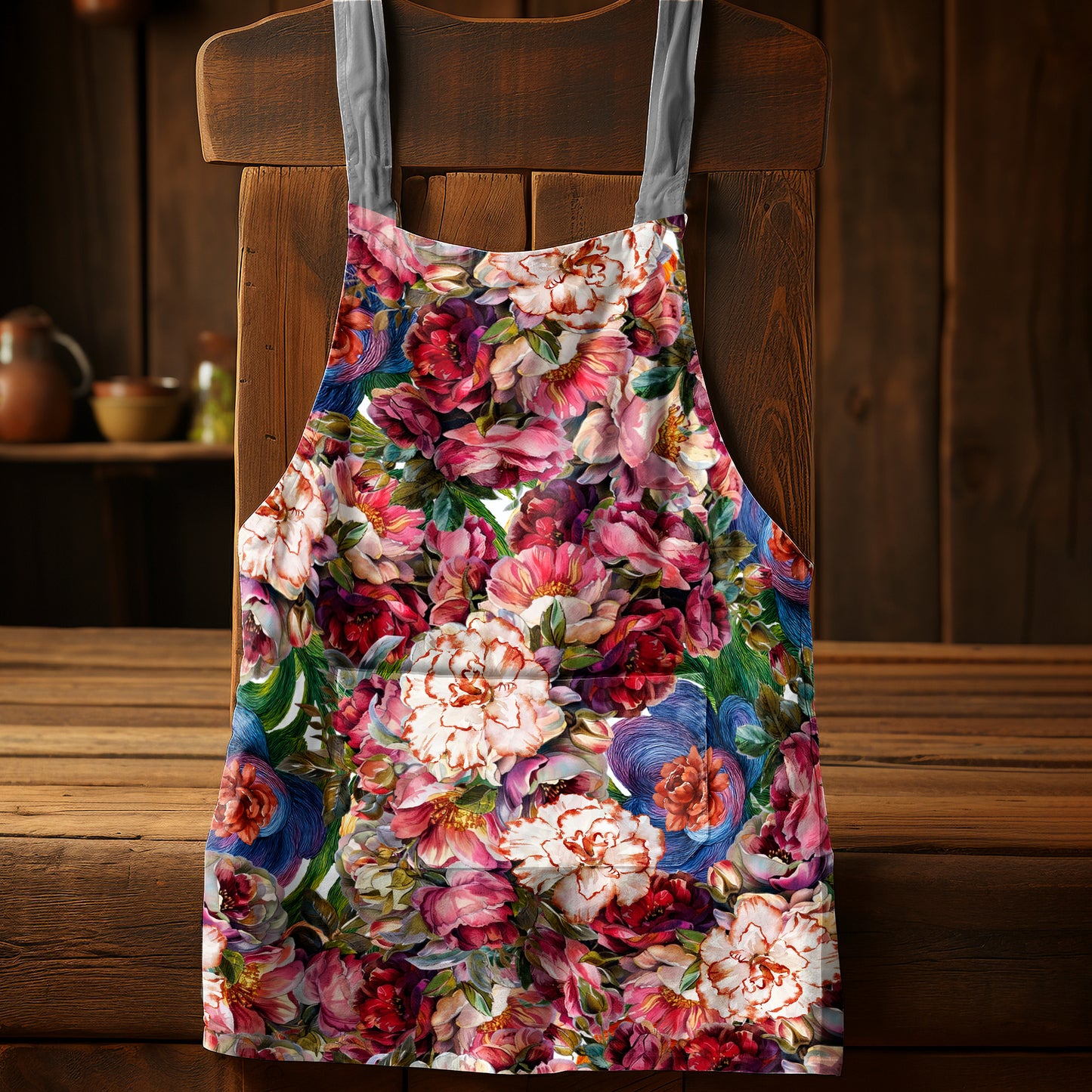 Bloom Sonata Apron Medium Length Apron By Mark Van Vuuren