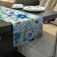 Blooming Blue Table Runner