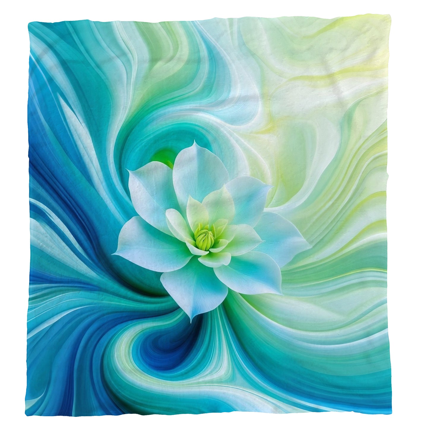 Blooming Breeze Light Weight Fleece Blanket