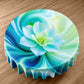Blooming Breeze Round Tablecloth