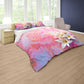 Blooming Fireheart Lily Duvet Cover Set