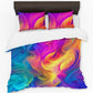 Blooming Flames Duvet Cover Set
