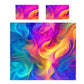 Blooming Flames Duvet Cover Set