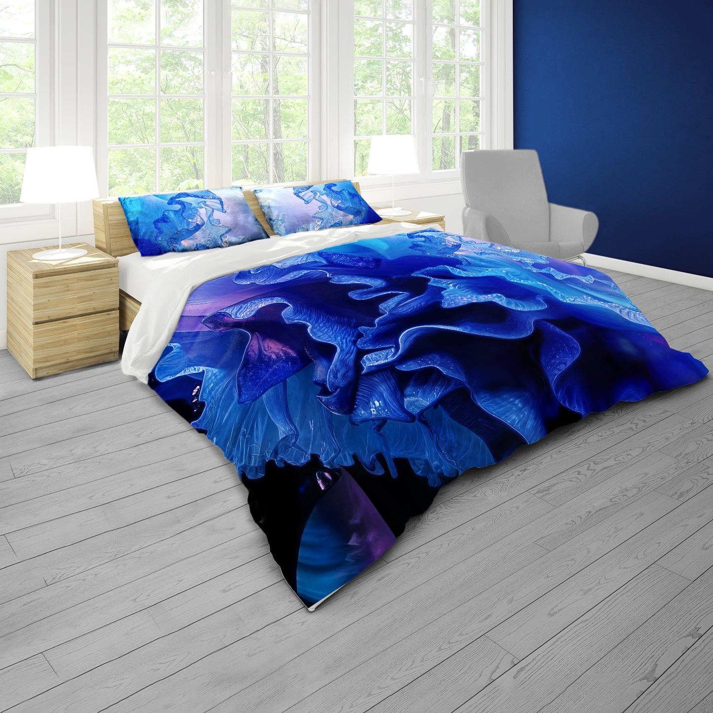 Blooming Mist Duvet Cover Set