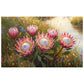 Blooming Painted Protea Rectangle Tablecloth
