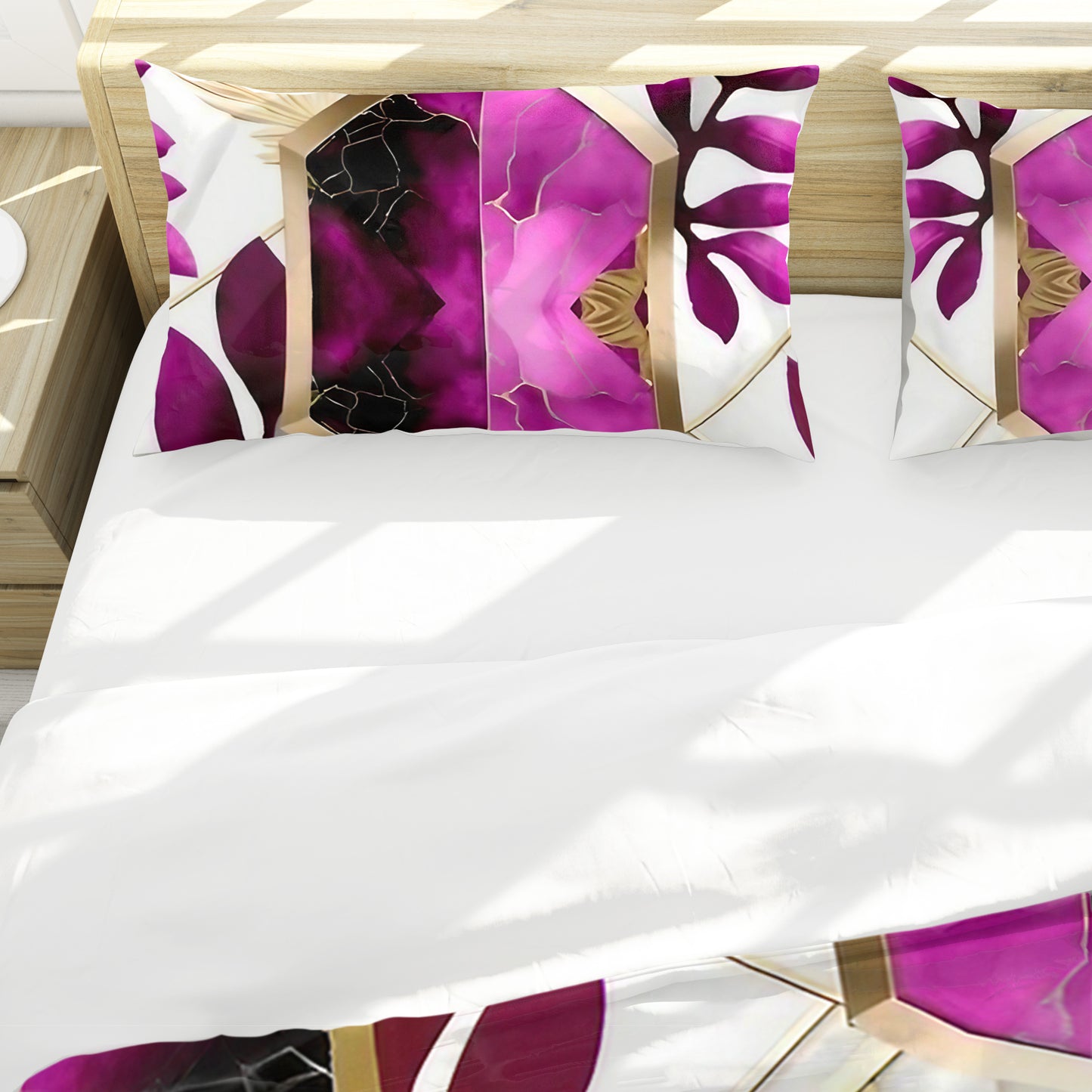 Bloom on the Edge of Time Duvet Cover Set