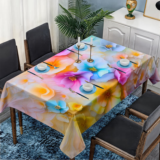 Bloomsong Symphony Rectangle Tablecloth