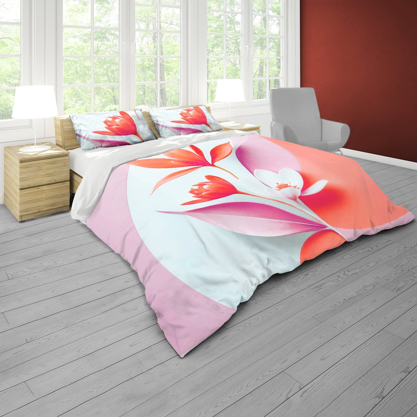 Blossom Breeze Duvet Cover Set
