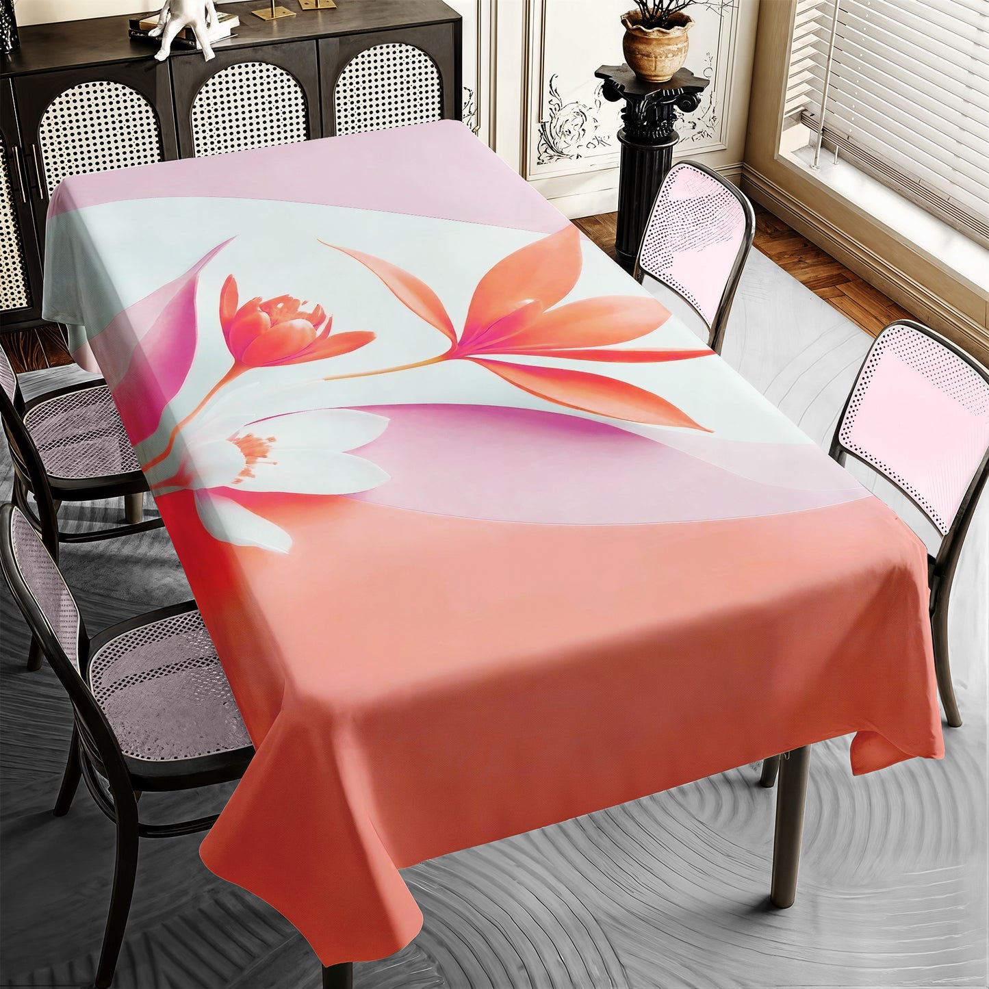 Blossom Breeze Rectangle Tablecloth