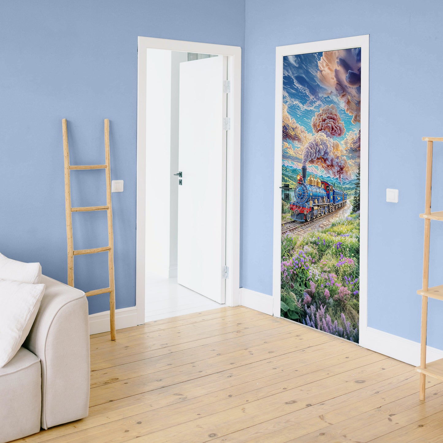 Blossom Express Door Decoupage