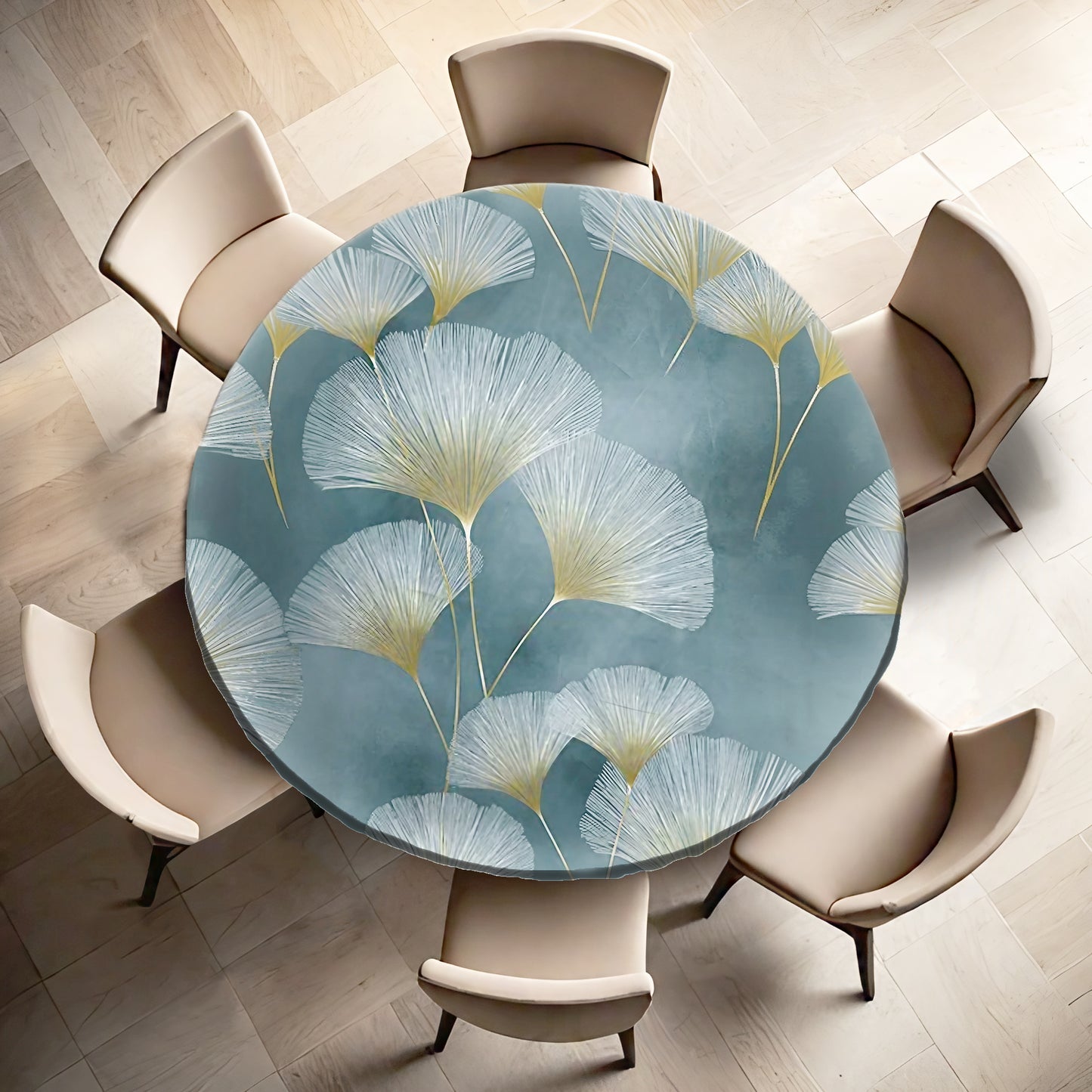 Blossom Mirage Round Tablecloth