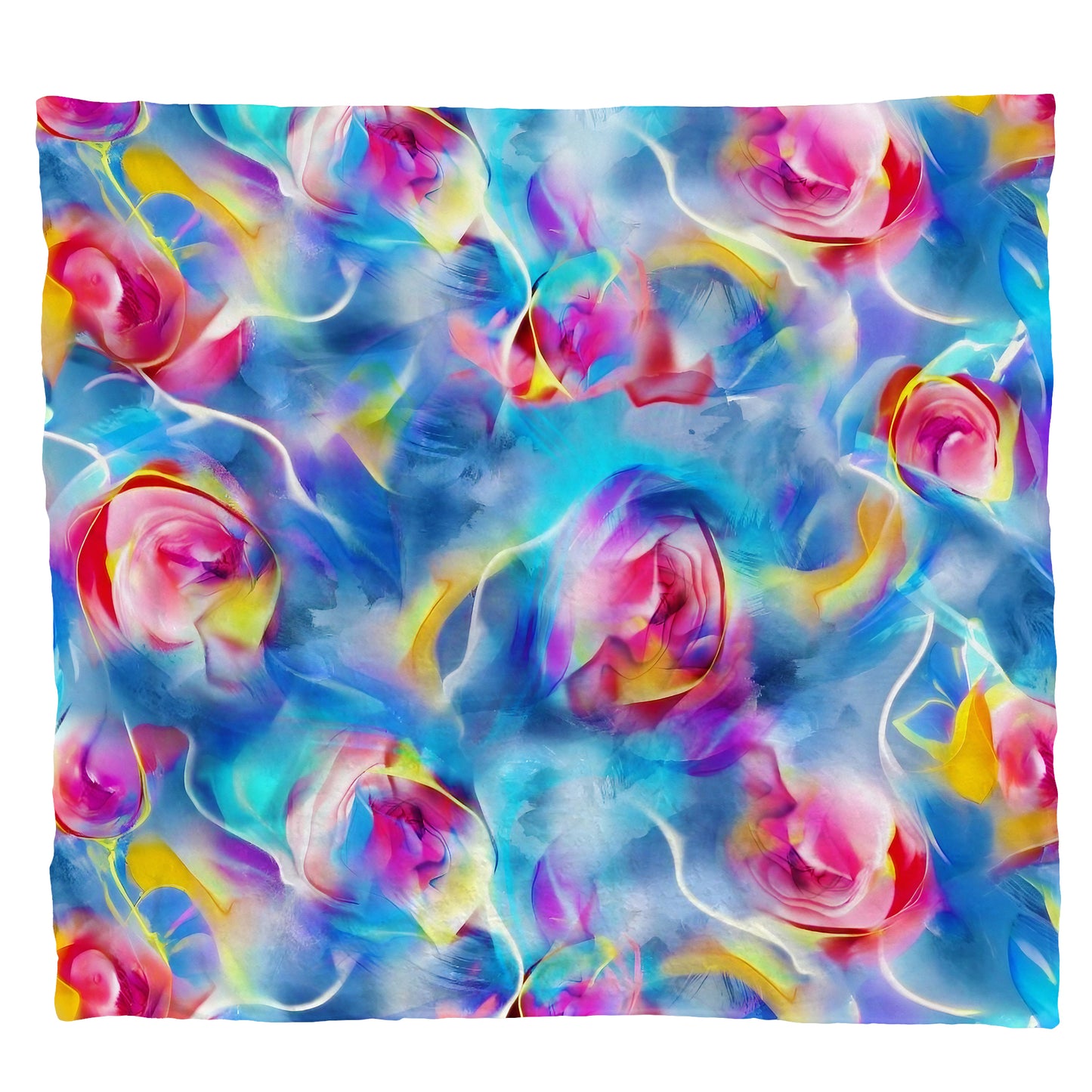 Blossom Sonata Light Weight Fleece Blanket
